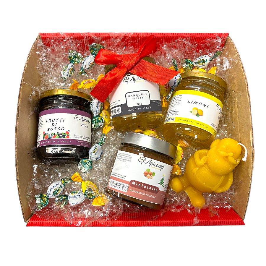 Cesto di natale già composto piccolo