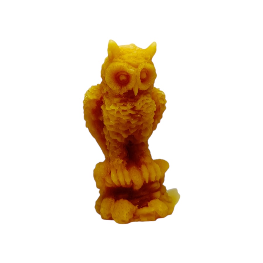 Candela profumata  gufo su roccia (Gufo 2)