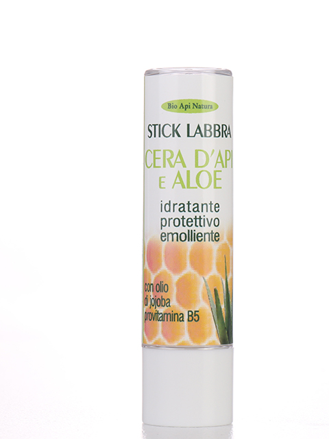 Stick labbra  cera d'api e aloe vera