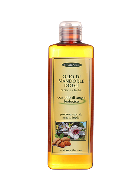 Olio mandorle dolci con olio di argan biologico  250 ml