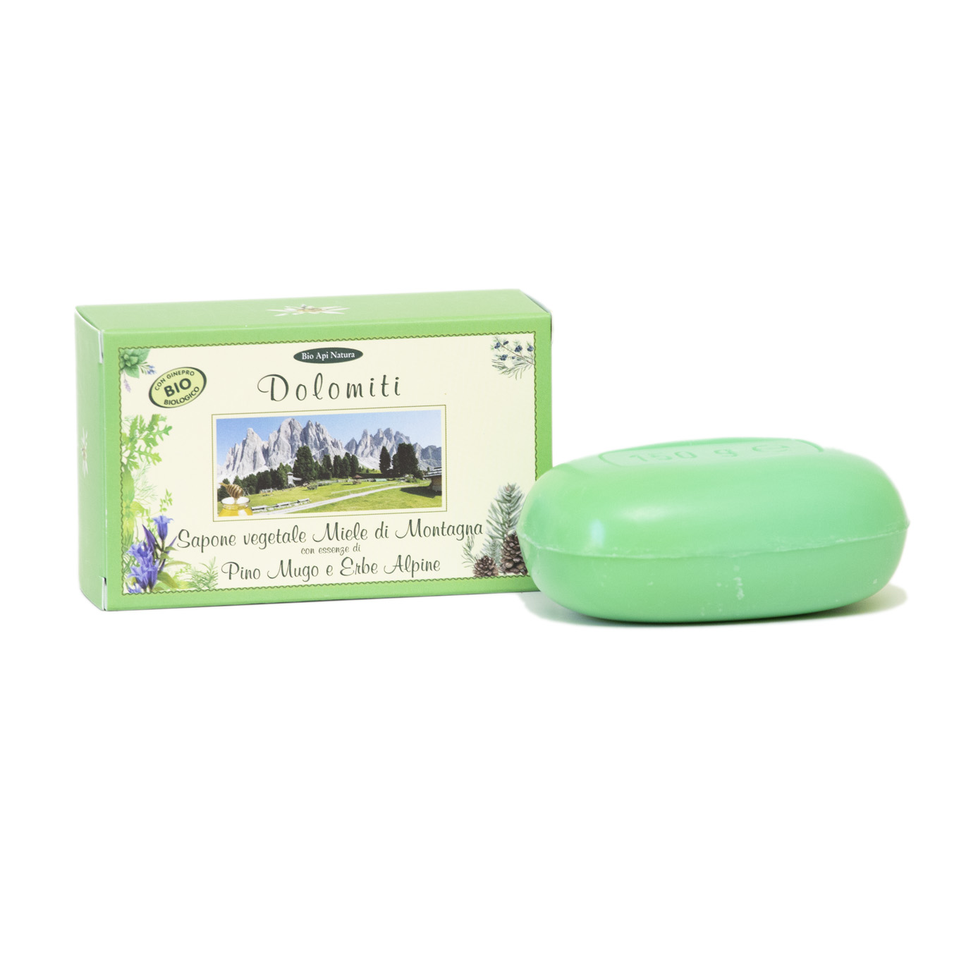 Sapone dolomiti miele di montagna 150 gr
