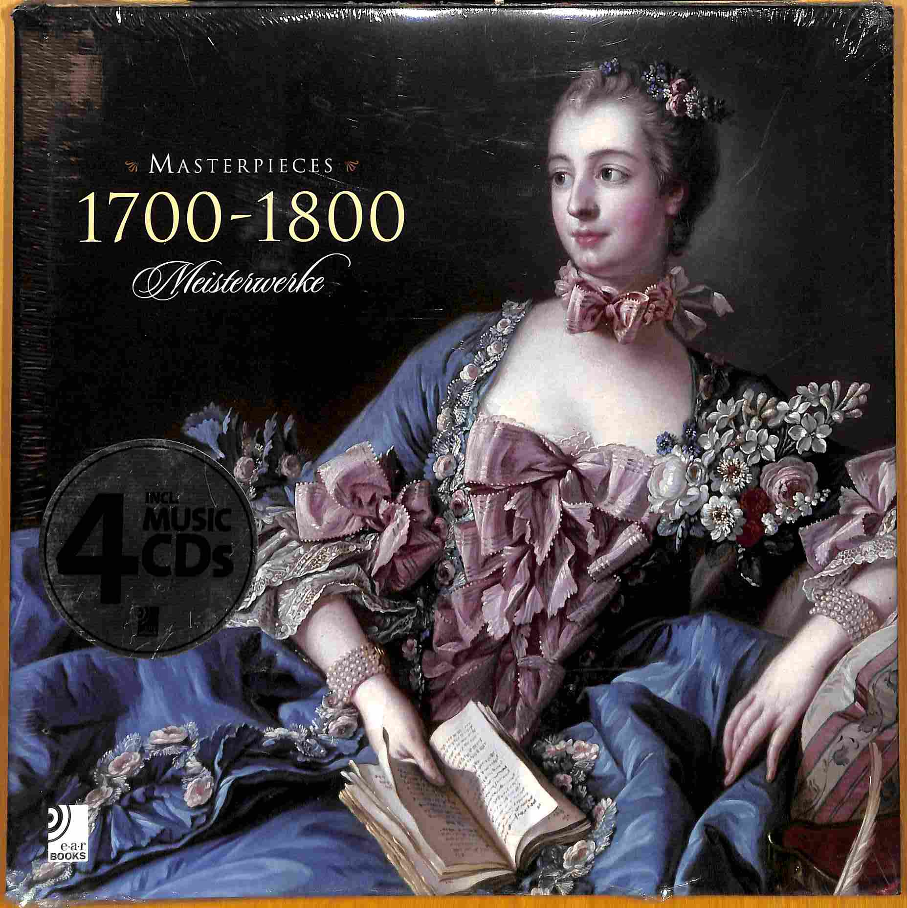 B73688Z0 Masterpieces 1600-1700-Meisterwerke. Ediz. illustrata. Con 4 CD Audio