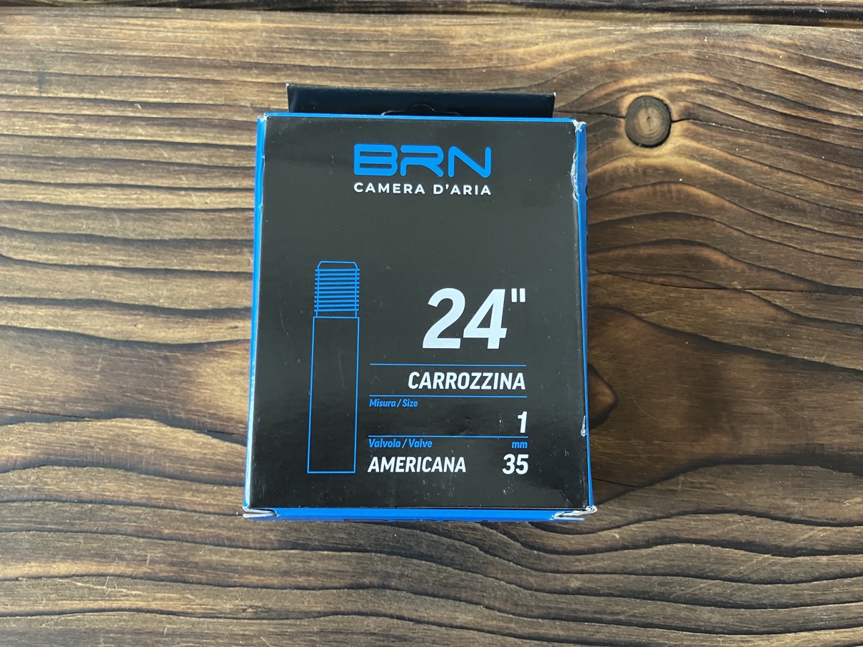 Camera d'aria 24 x 1 valvola americana