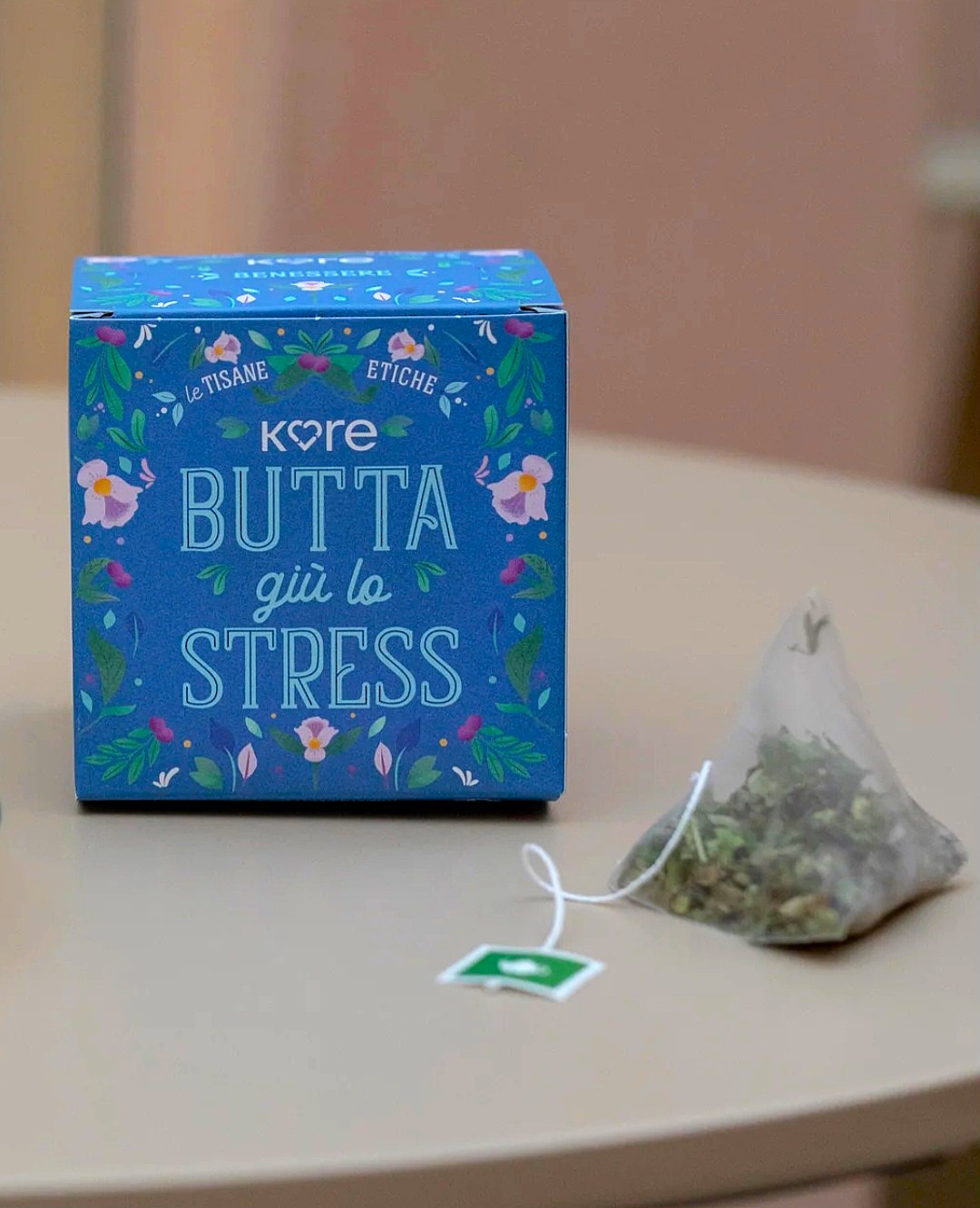 Tisana ANTISTRESS Biologica - 10 FILTRI Biodegradabili da 2 gr.