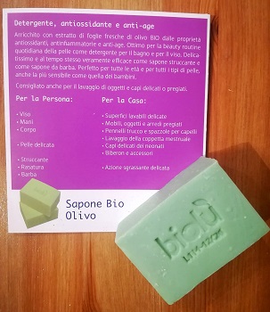 Sapone Bio OLIVO - Universale - 140 gr.