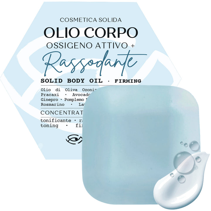 Olio Solido Corpo con OSSIGENO ATTIVO - Crema Rassodante - 80 gr.