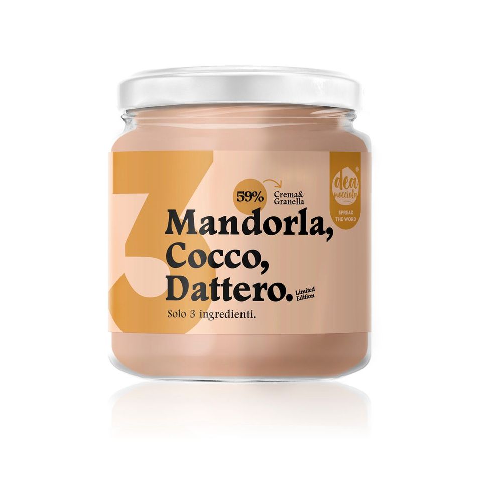 Crema con Mandorla 59%, Cocco e Dattero - 300 gr.