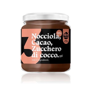 Crema con Nocciola 70%, CACAO e zucchero di cocco - 300gr.