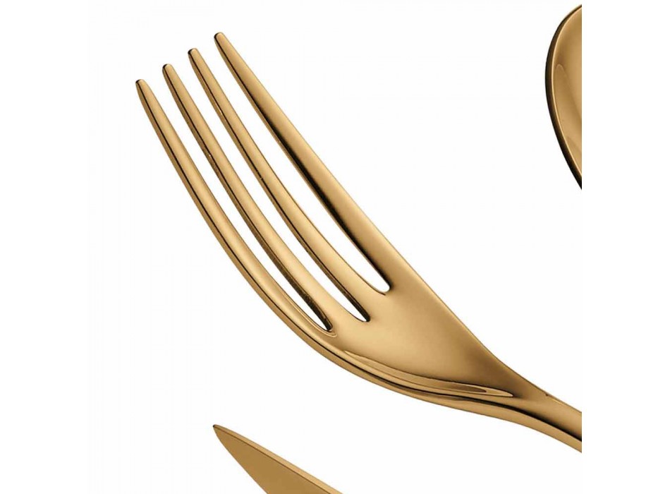 SERVIZIO POSATE 24 PZ FRANCK ACCIAIO ORO LUCIDO 82332