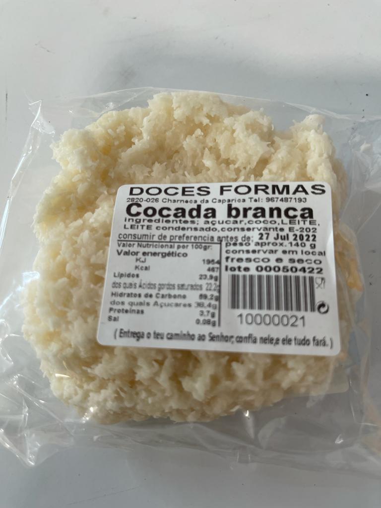 Dolce di Cocco (Cocada Branca)