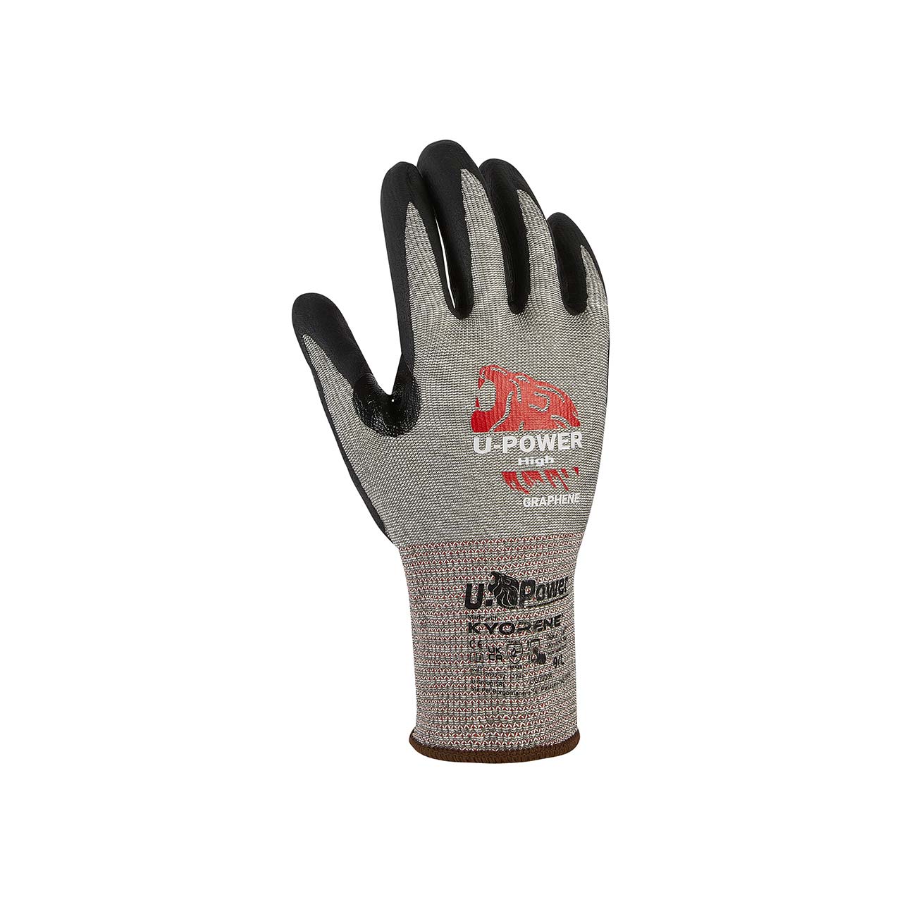 U-POWER HIGH Grigio/nero Conf=12 Pa