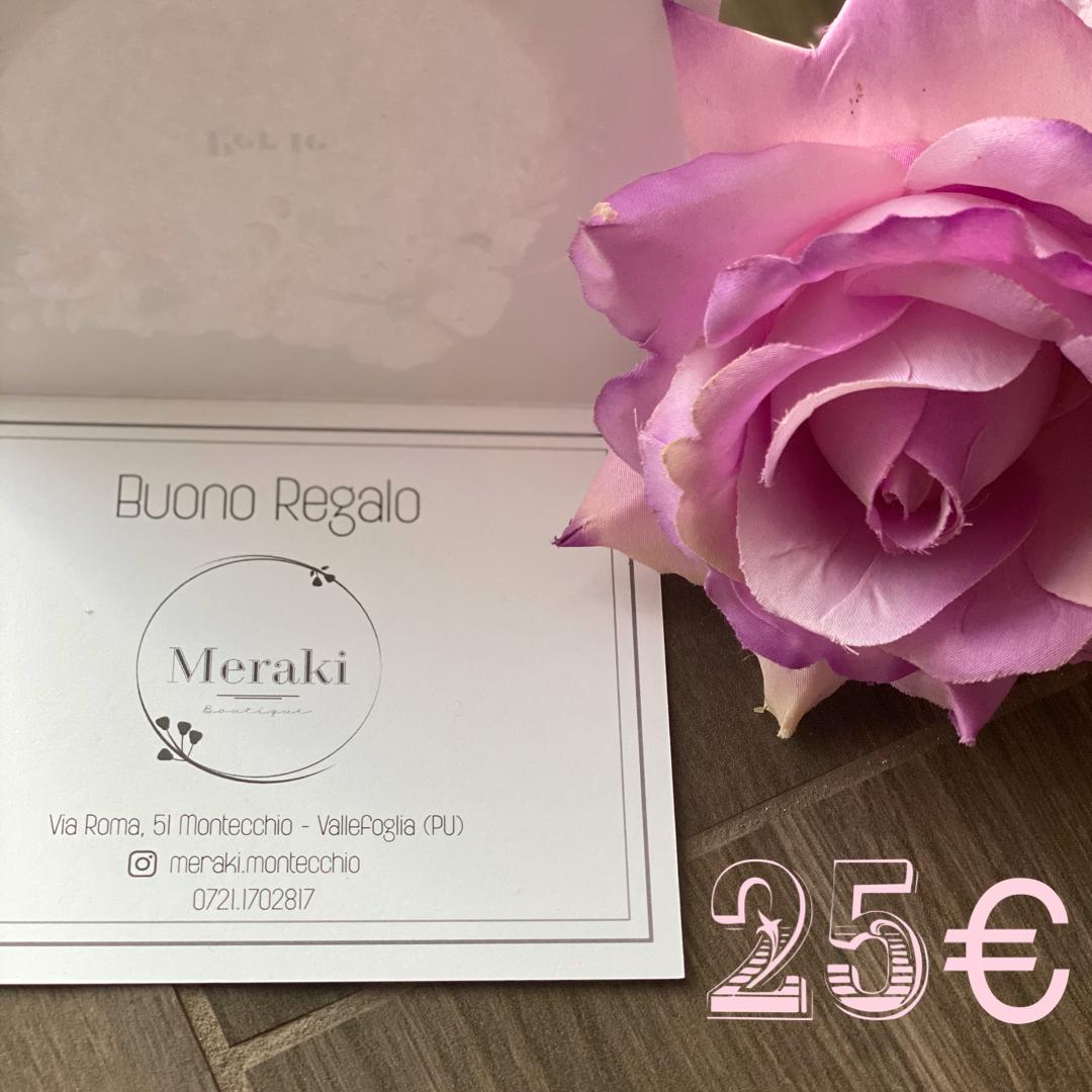 BUONO REGALO DA €25