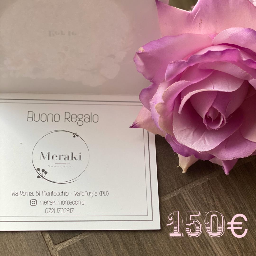 BUONO REGALO DA €150