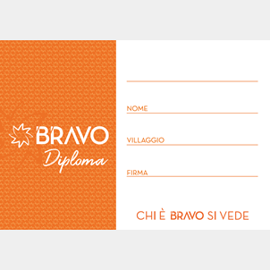 Bravo - diploma sport A5 (conf. 100 pz)