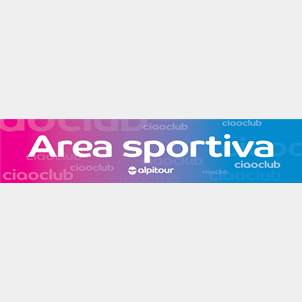 Ciao Club - banner Area Sportiva 200x40 (necessita di 10 elastici)