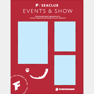 Seaclub - bacheca Events & Show 3 tasche 72x93