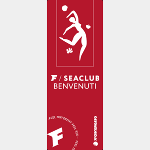 Seaclub - xbanner benvenuti 70x180 (struttura inclusa)