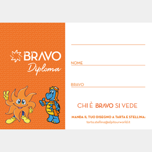 Bravo - diploma bimbo A5 (conf. 100 pz)