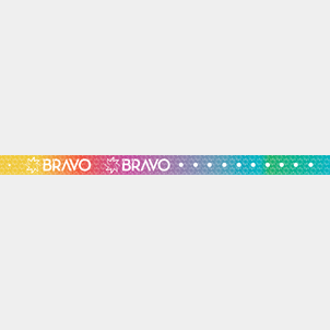 Bravo - braccialetto arcobaleno (conf. 100 pz)