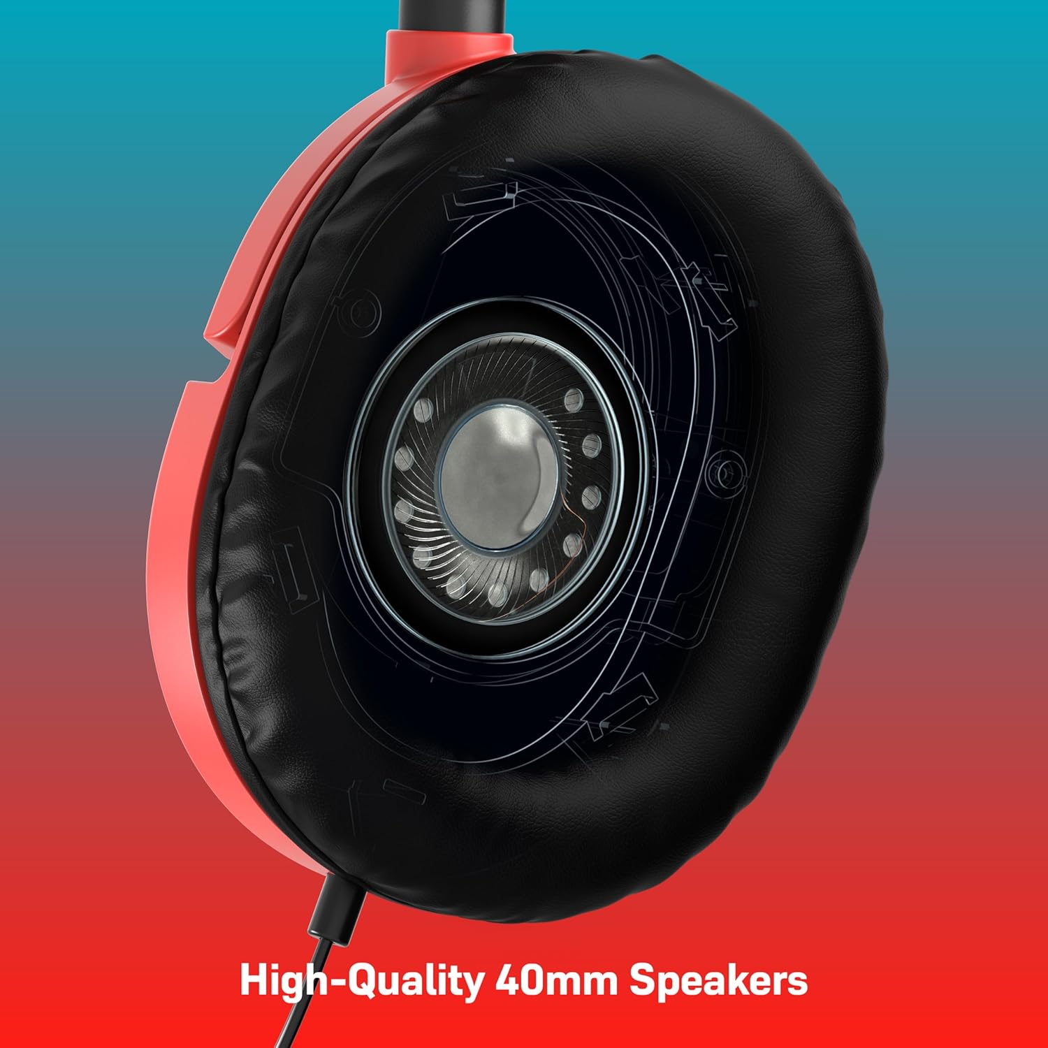 Turtle Beach Recon 50 rosse/blu