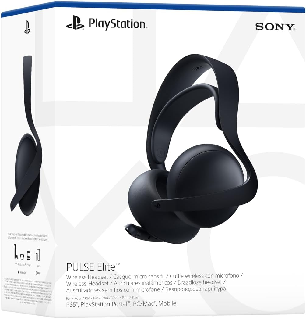 Sony PS5 Pulse Elite Midnight Black