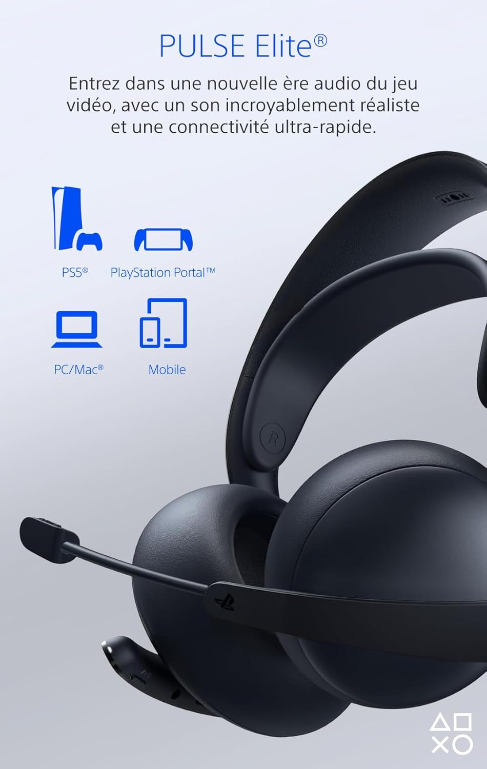 Sony PS5 Pulse Elite Midnight Black