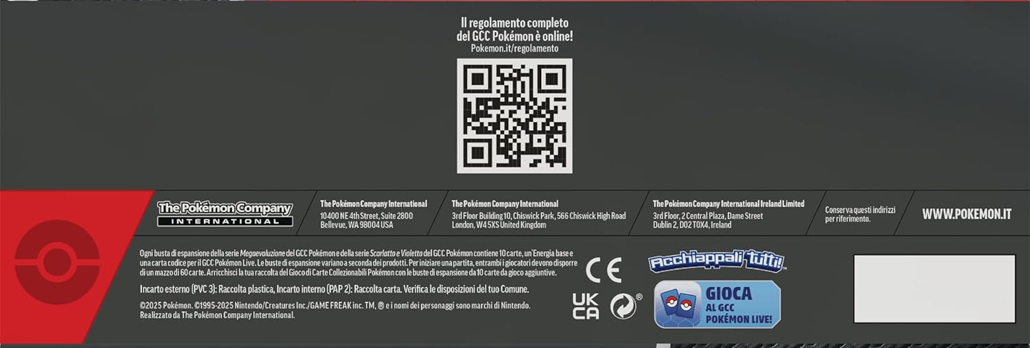 Pokemon ITA Inventario dell'Allenatore 2025