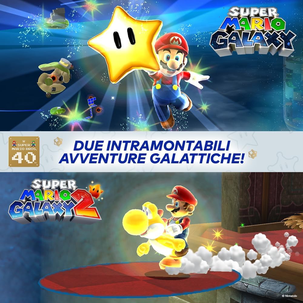 Super Mario Galaxy + Super Mario Galaxy 2