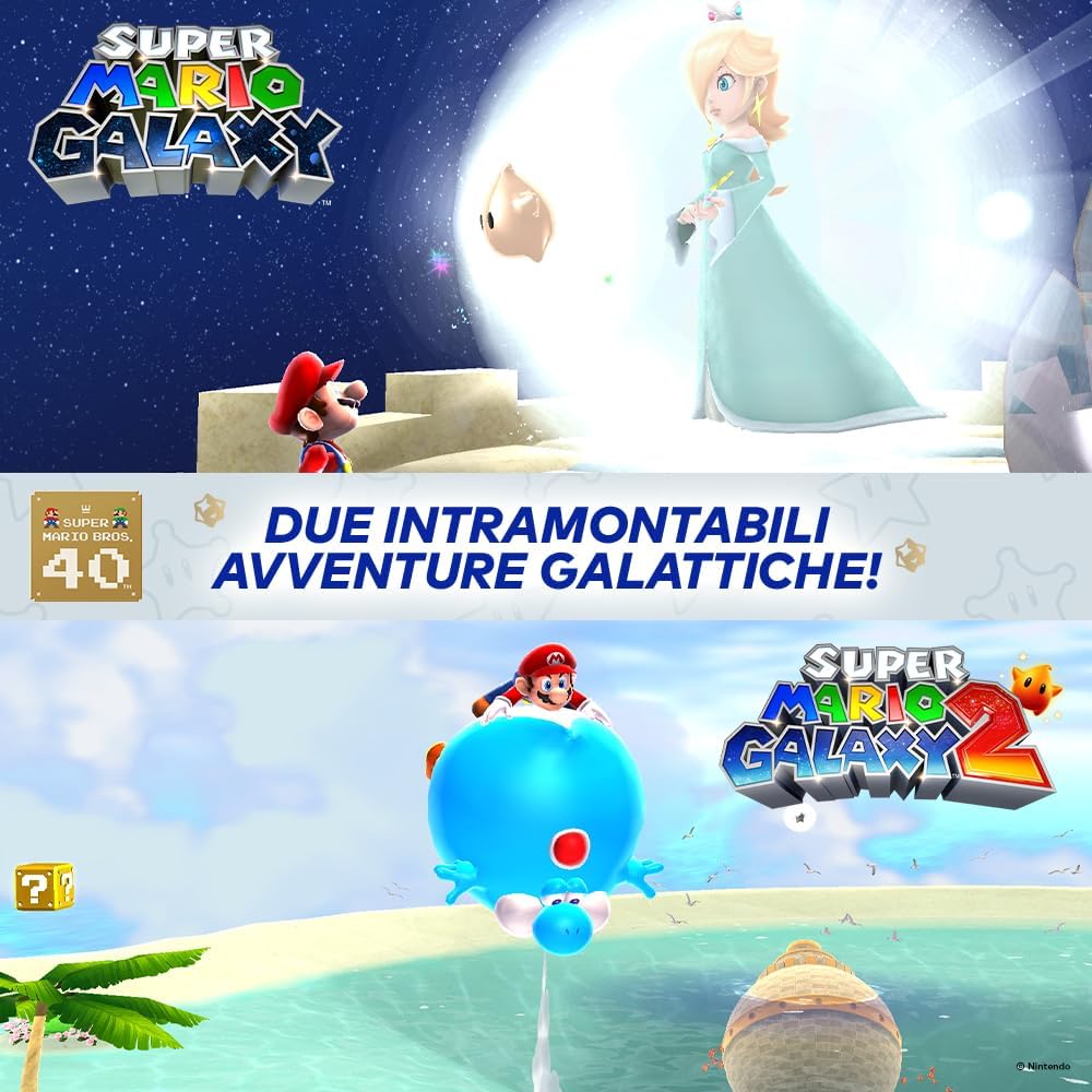 Super Mario Galaxy + Super Mario Galaxy 2