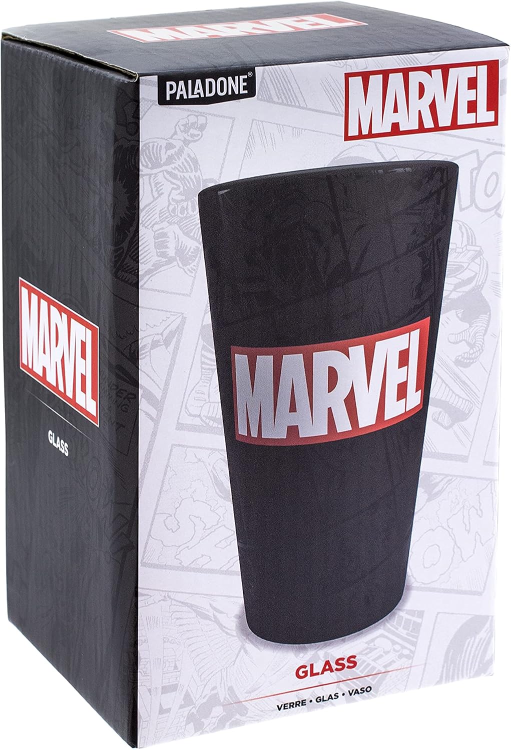 Bicchiere Logo Marvel