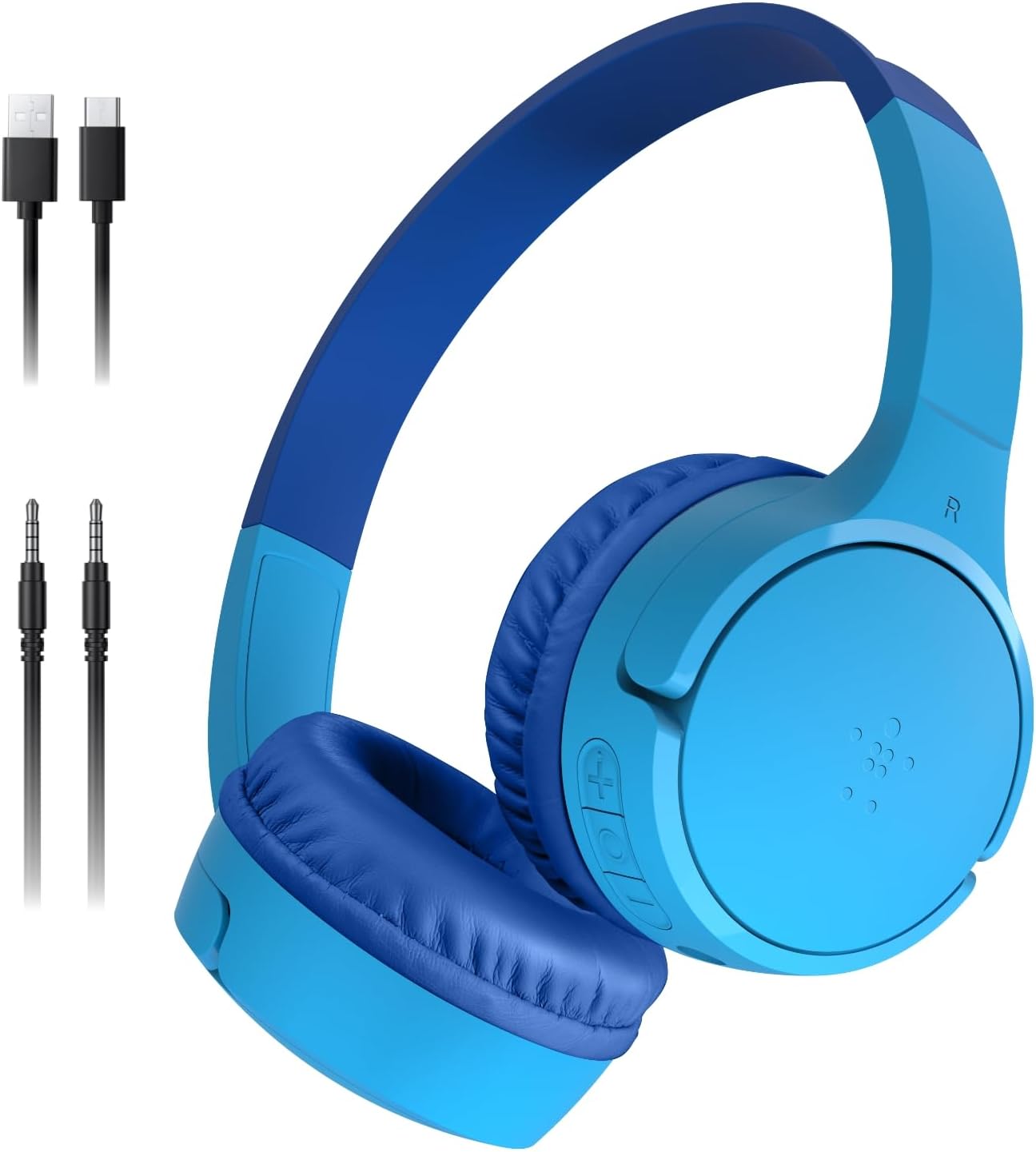 SoundForm Mini Cuffie wireless per bambini con microfono - Blu