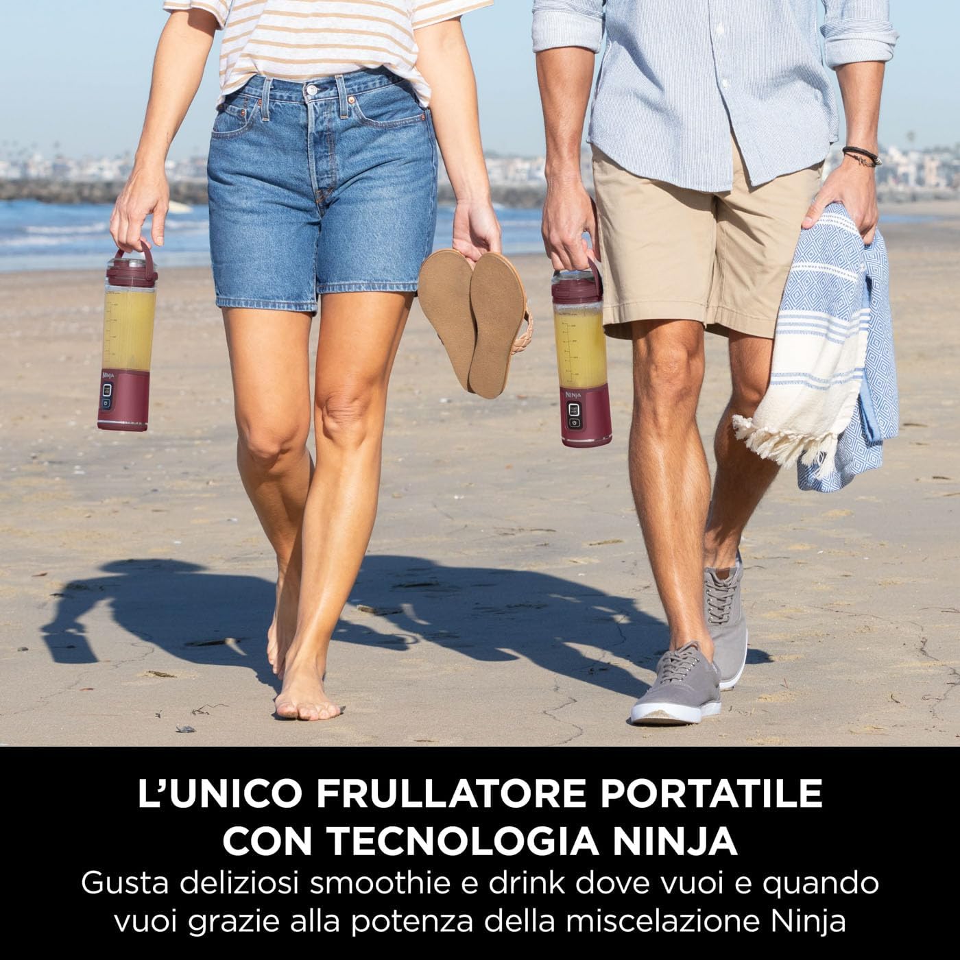 Frullatore portatile Blast - Rosa