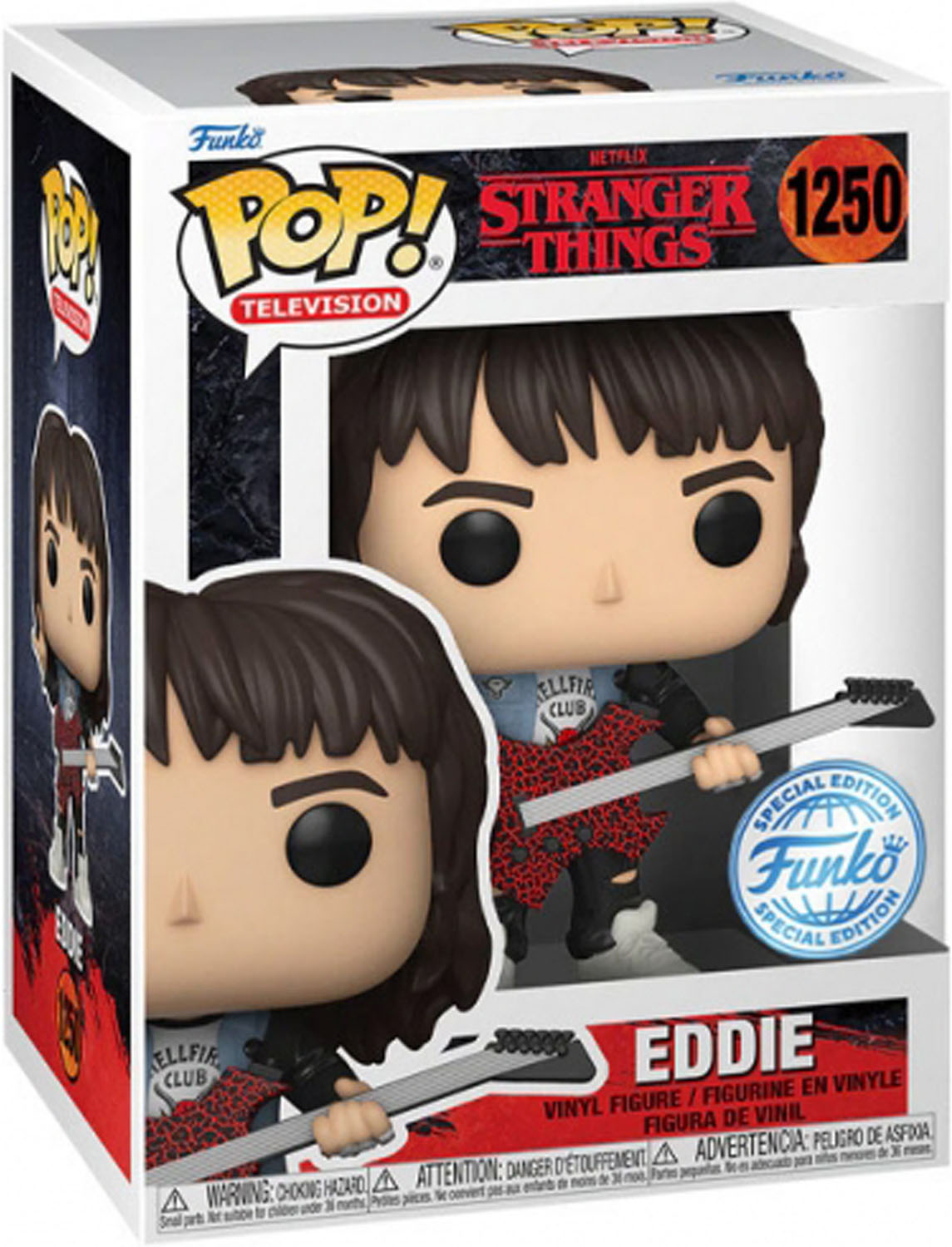 Funko POP! Stranger Things Eddie w/Guitar 1250