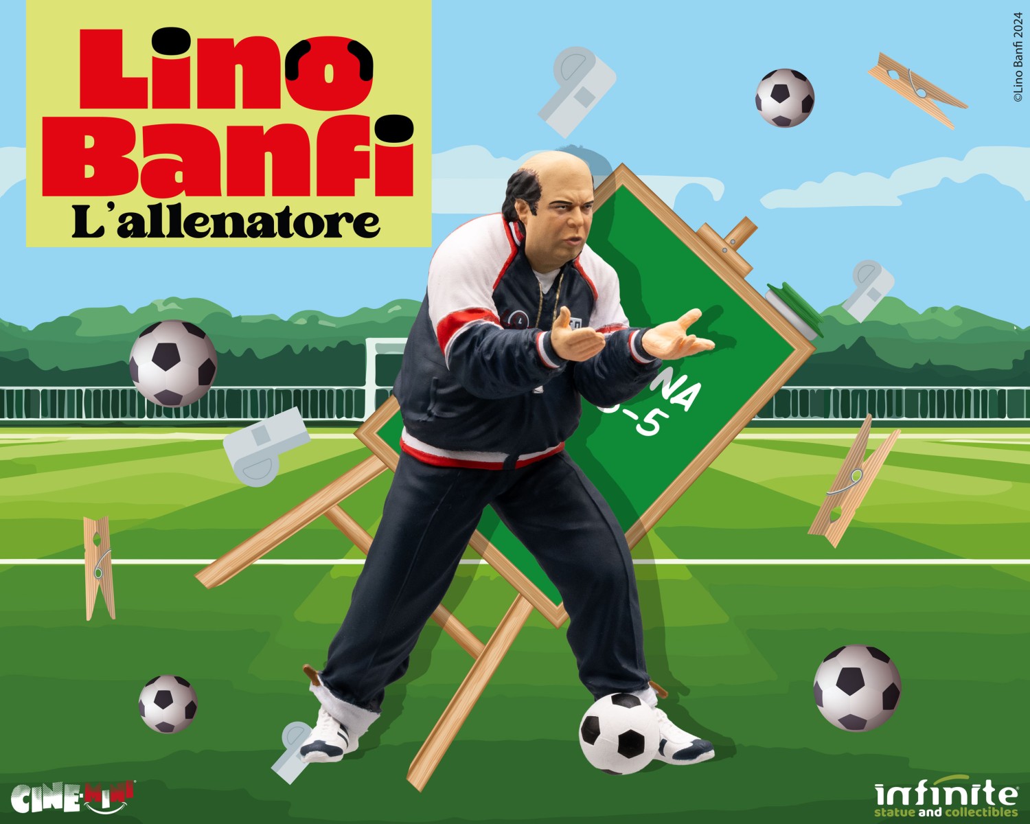 Lino Banfi L'Allenatore Figure