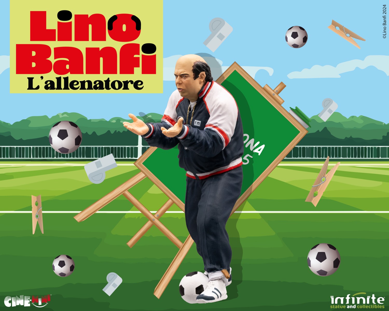 Lino Banfi L'Allenatore Figure