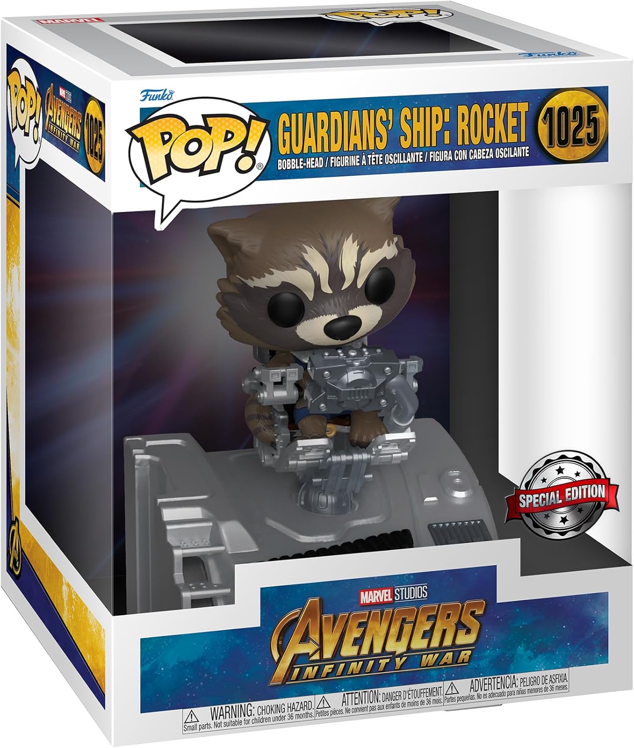 Funko POP! Avengers Infinity War Guardians' Ship Rocket