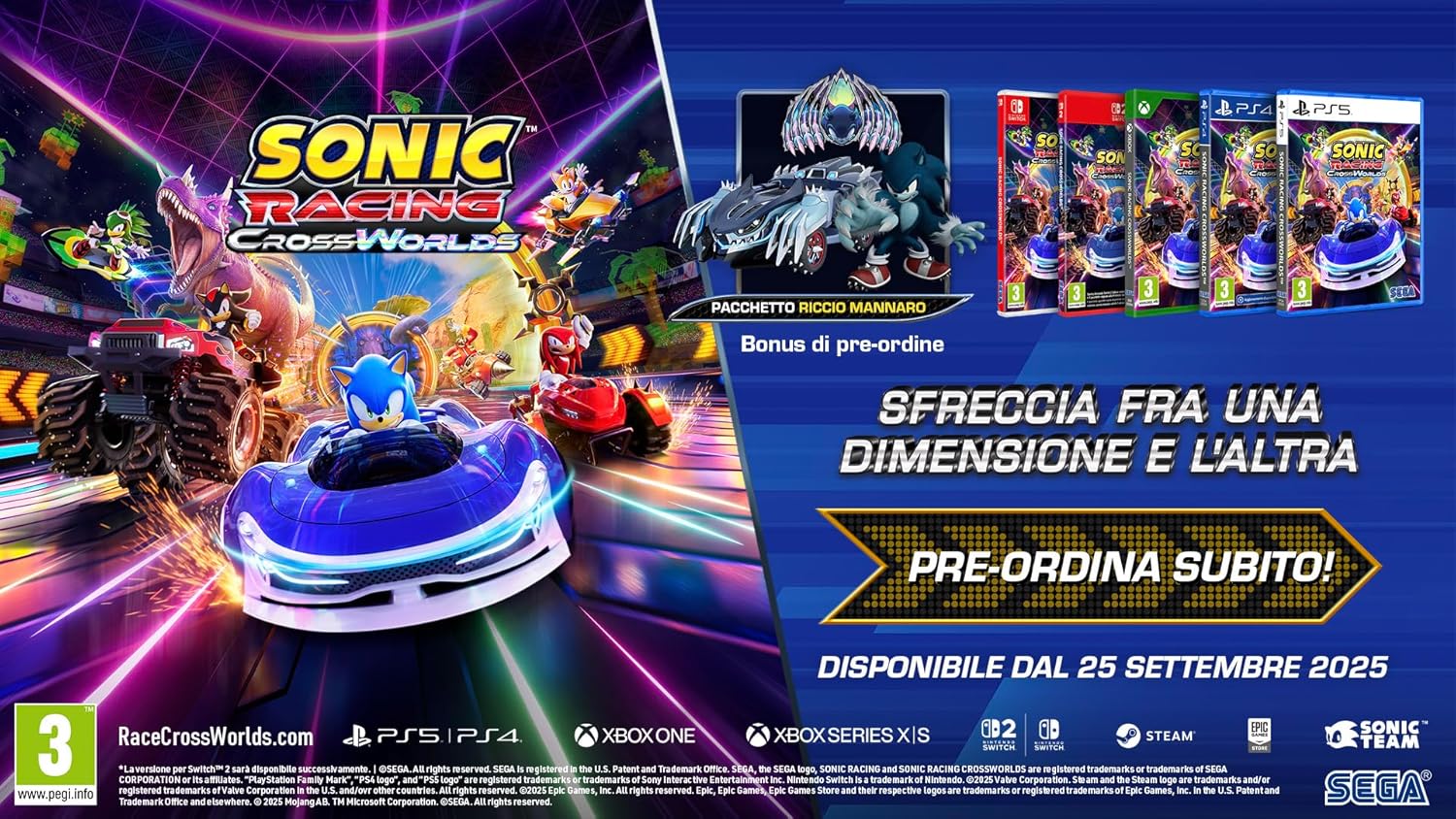 Sonic Racing: CrossWorlds