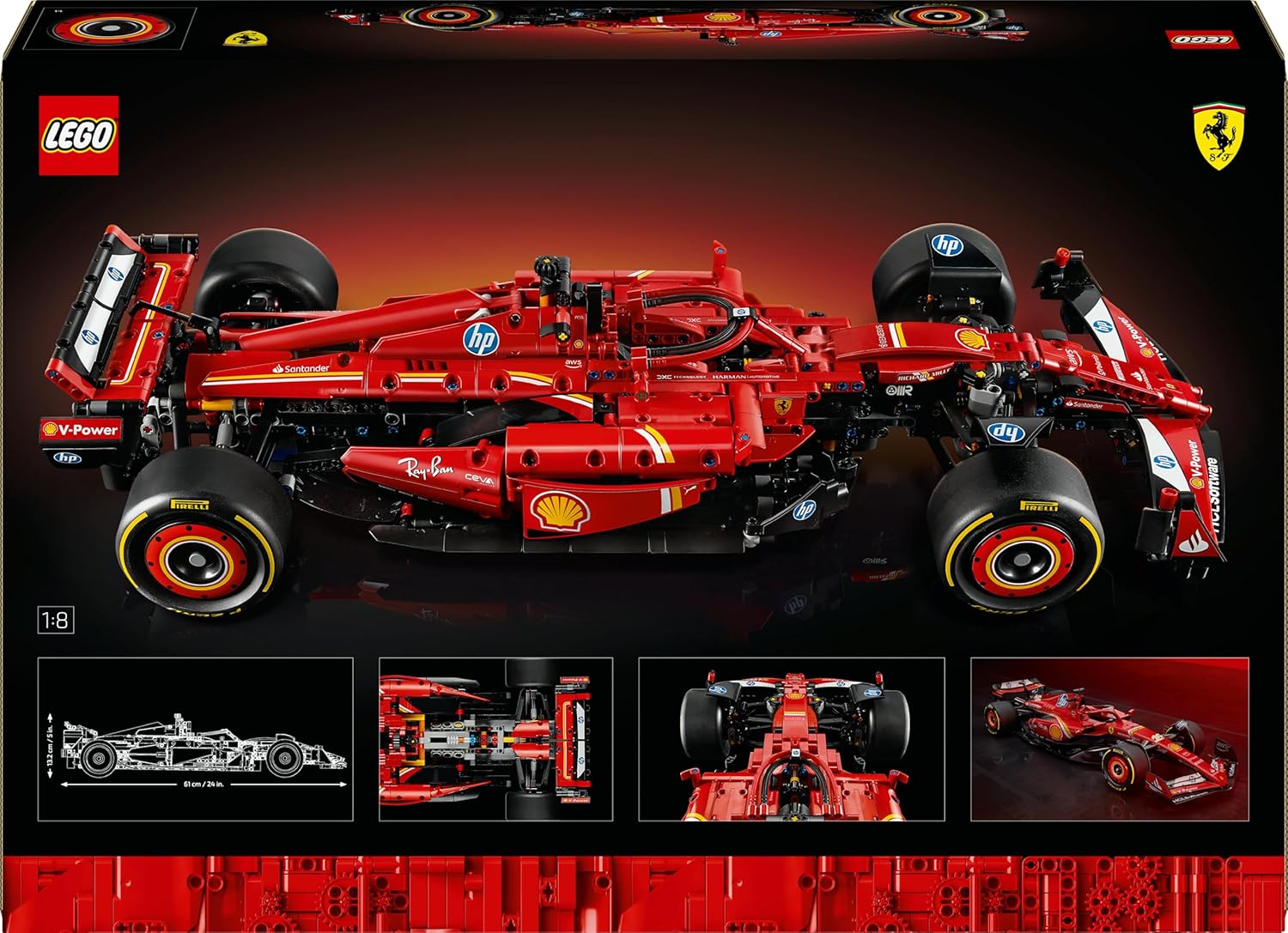 Technic 42207: Monoposto F1 Ferrari SF-24