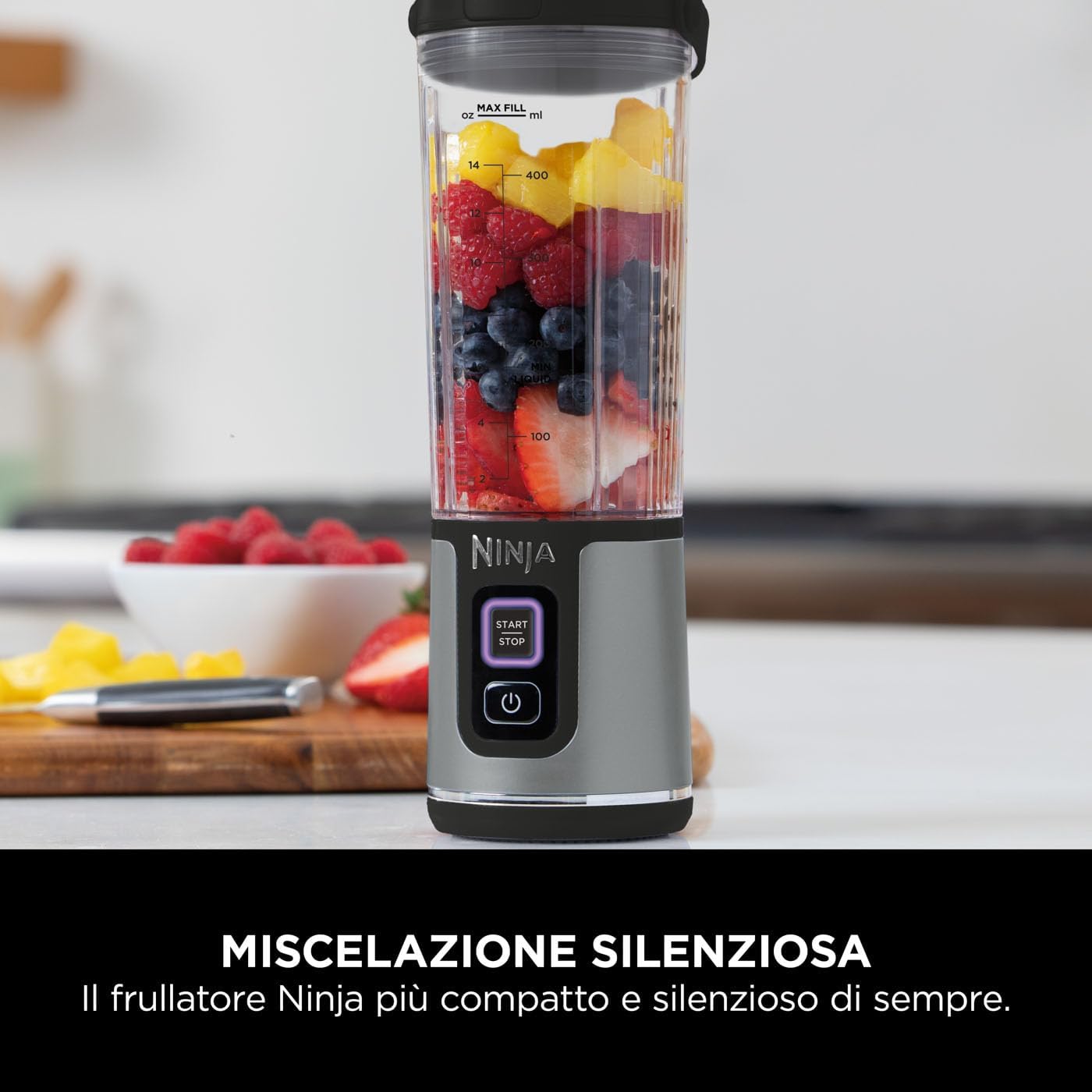 Frullatore portatile Blast - Nero