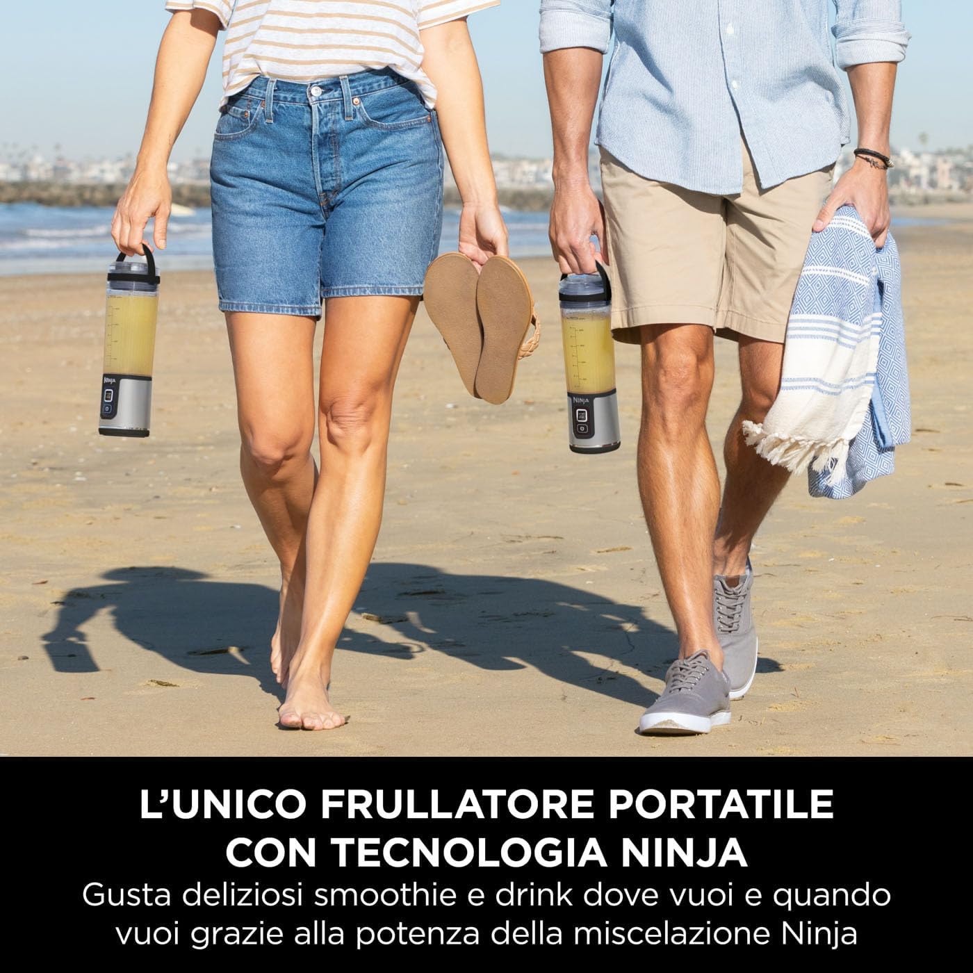 Frullatore portatile Blast - Nero
