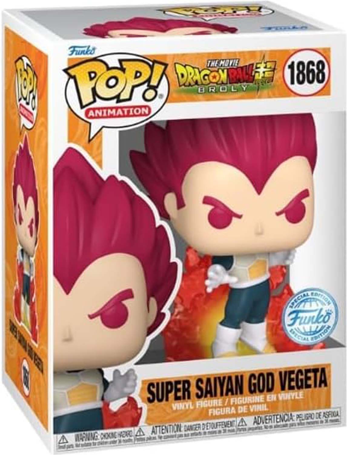 Funko POP! Dragon Ball Super: Broly - Vegeta SSG 1868 (Exclusive)