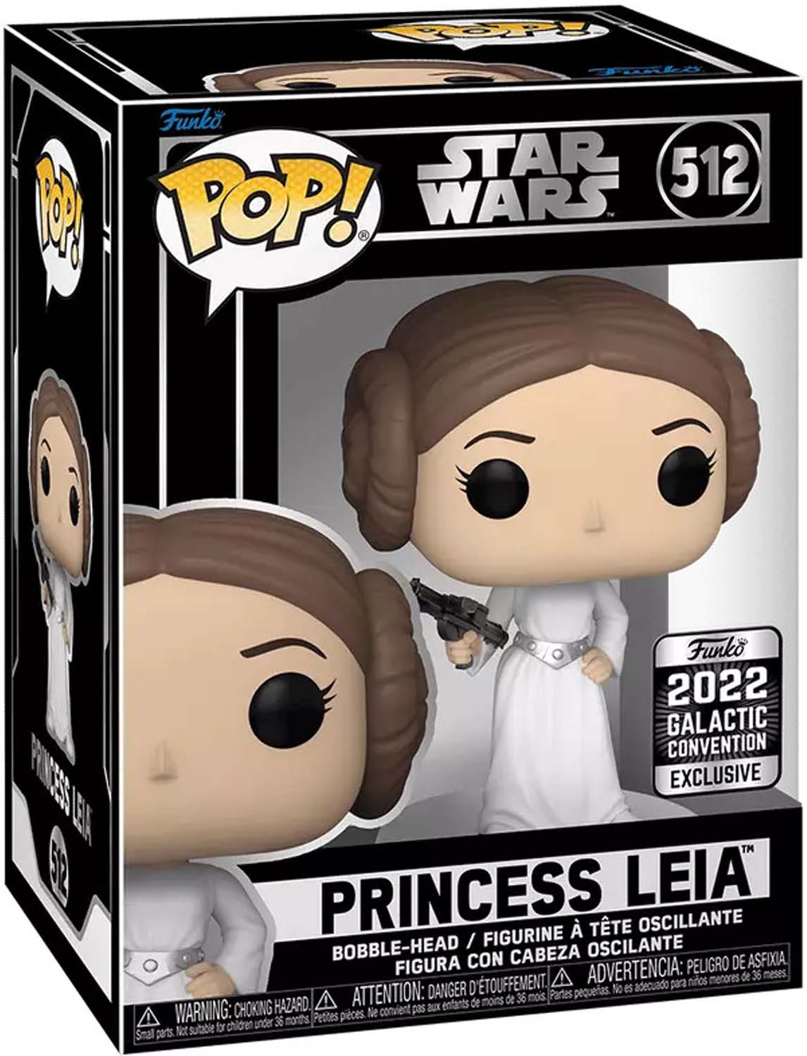 Funko POP! Star Wars Celebration Princess Leia Bobble 512