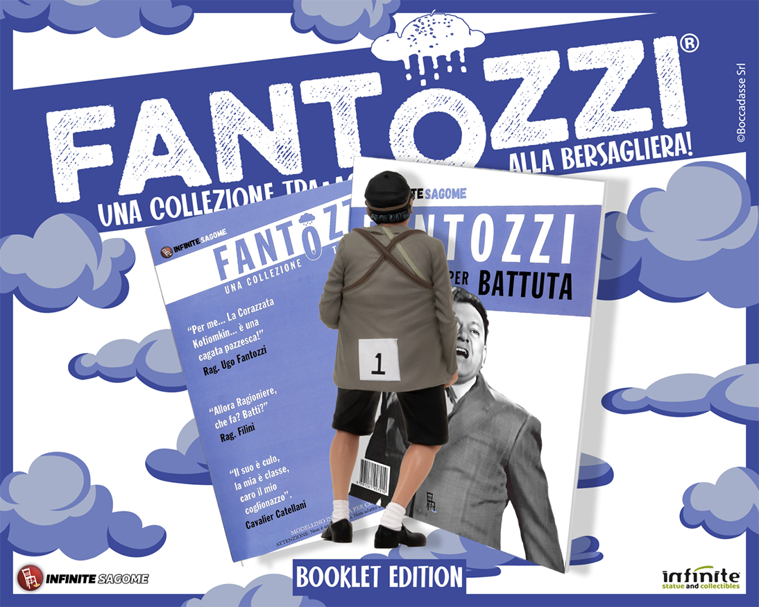 Fantozzi Alla Bersagliera Booklet Edition Figure