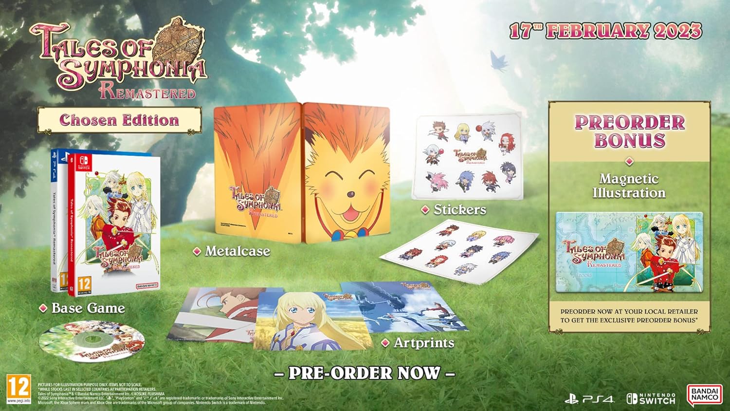 Tales Of Symphonia Remastered Chosen Edition