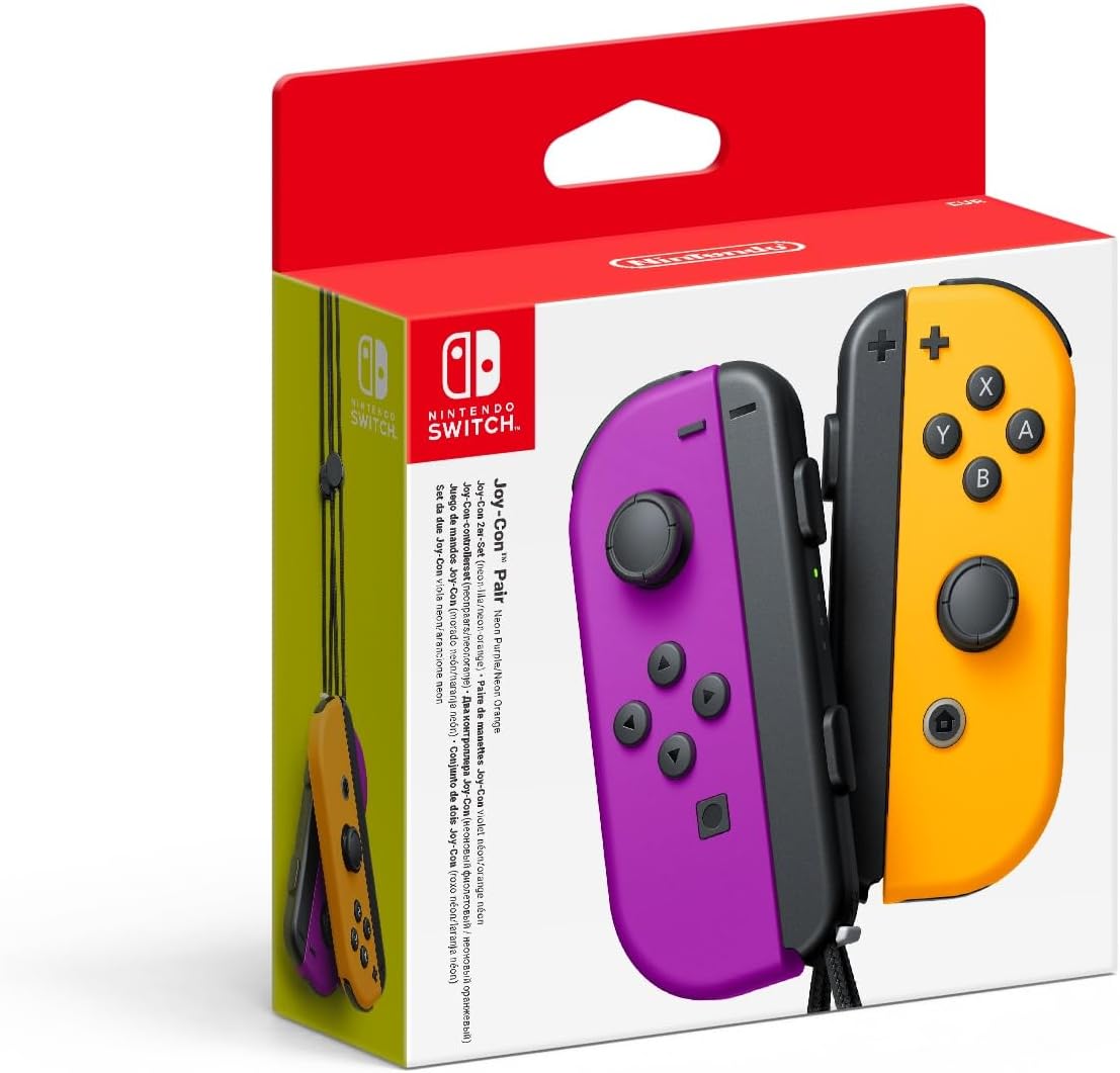 Nintendo Switch Set 2 Joy-Con Viola-Arancio