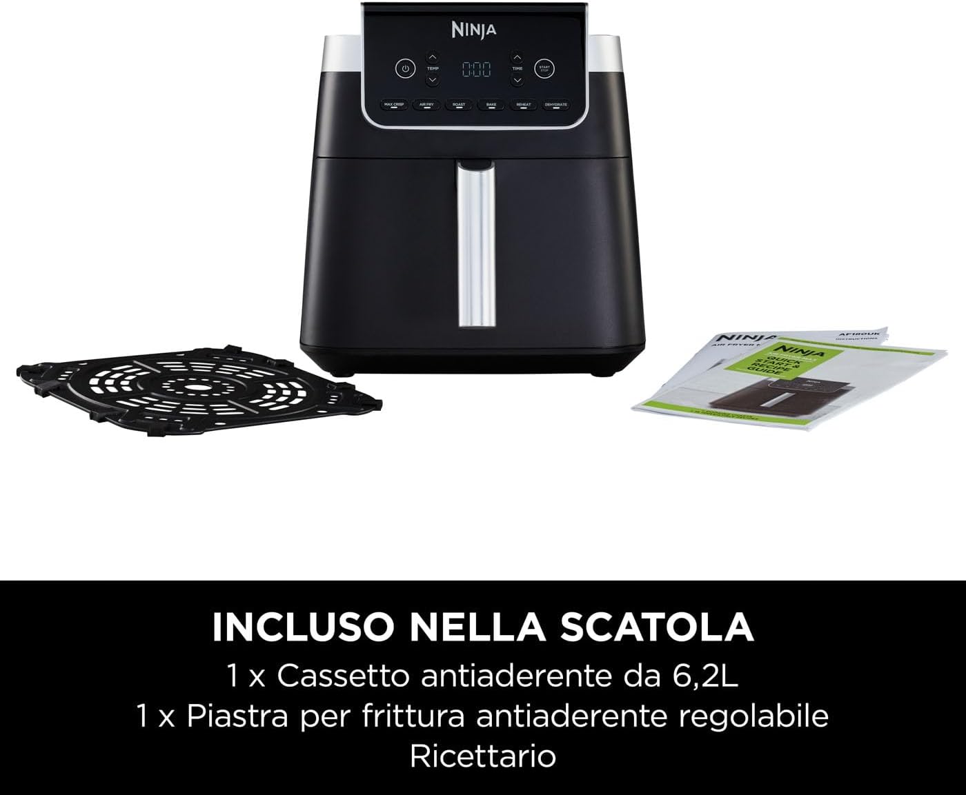 Friggitrice ad Aria MAX PRO  6.2L