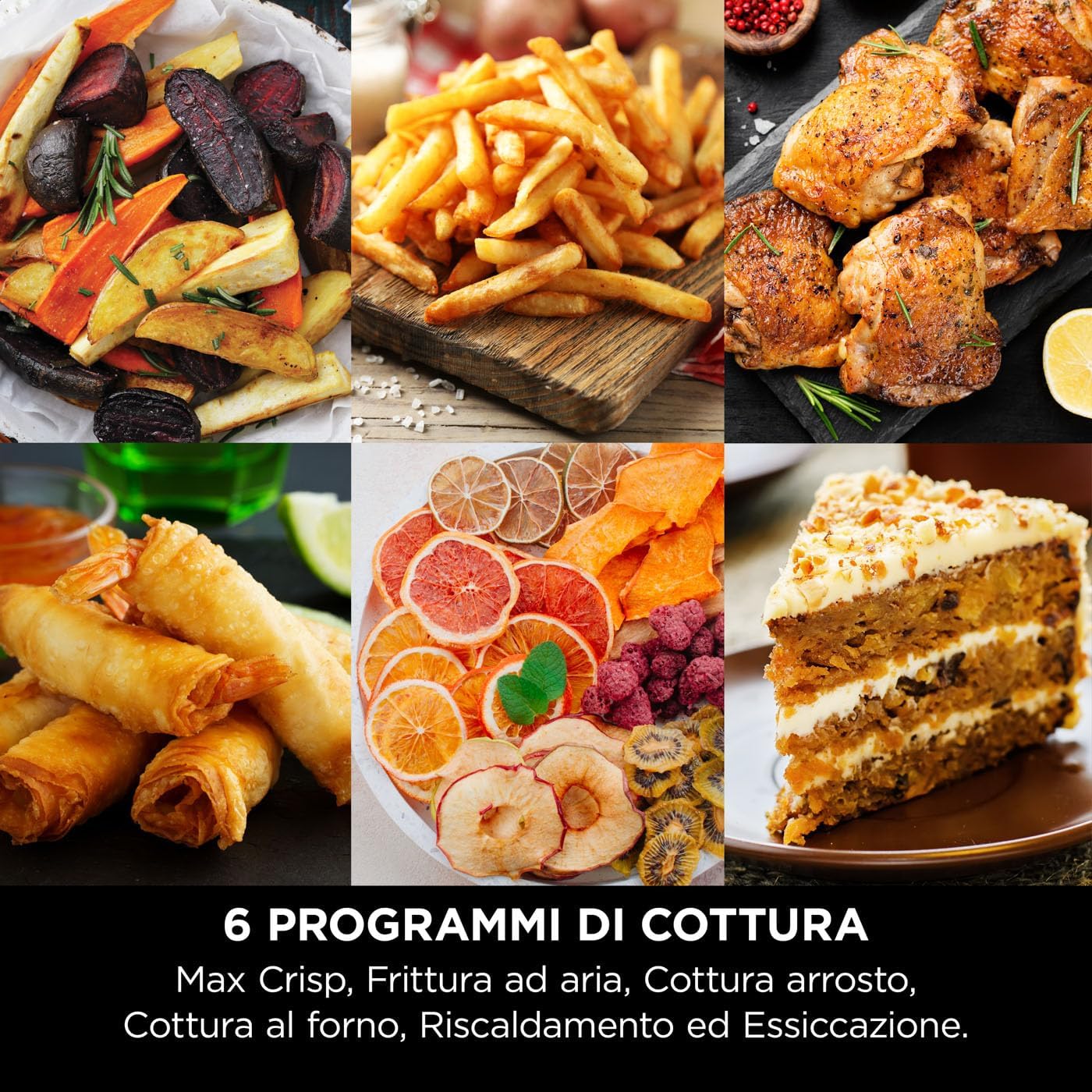 Friggitrice ad Aria MAX PRO  6.2L