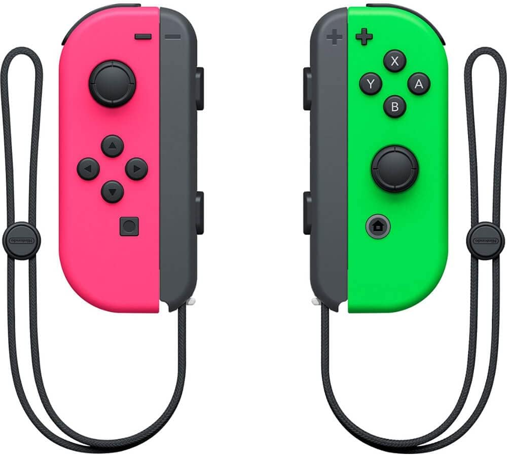 Nintendo Switch Set 2 Joy-Con Verde-Rosa