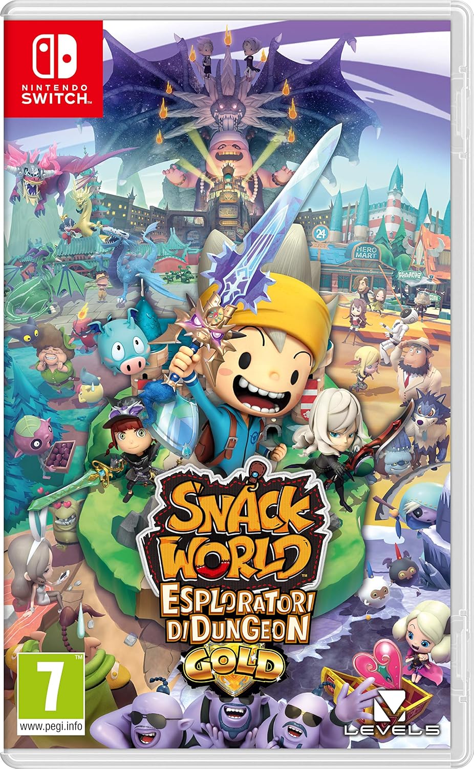 Snack World: Esploratori di Dungeon Gold