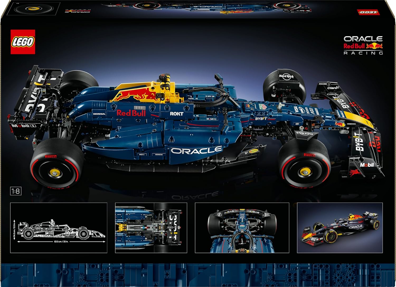 Technic 42206: Monoposto F1 Oracle Red Bull Racing RB20